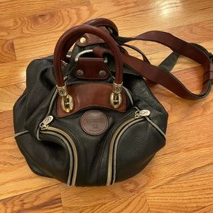 Valentina Leather Sling Purse Good Used Condition